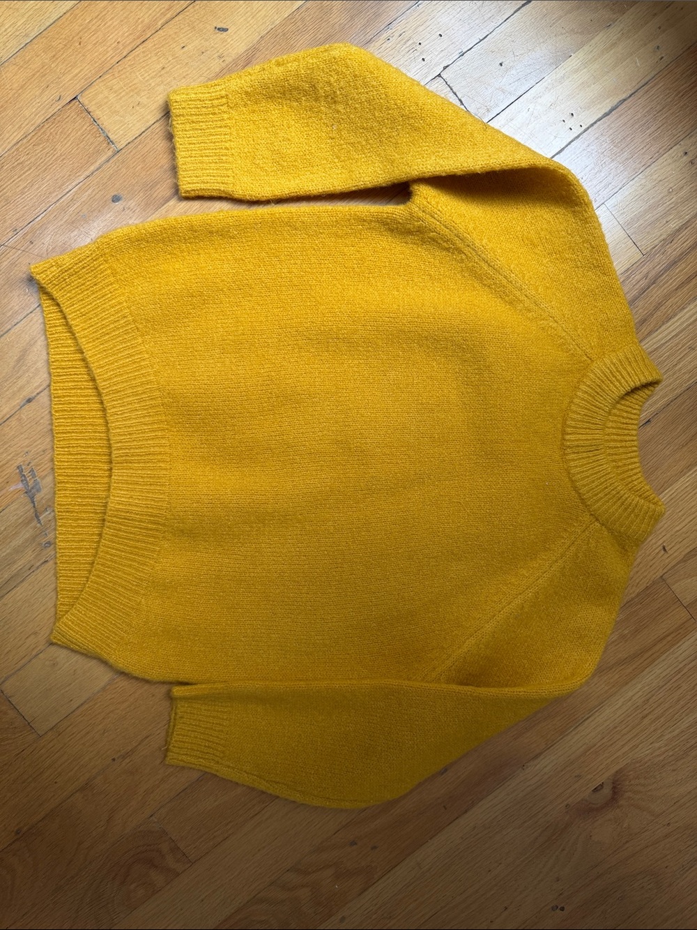 Zara Kids Crewneck Sweater - Mustard